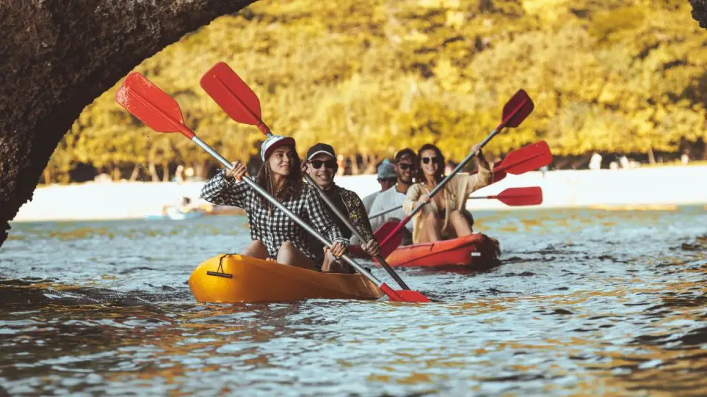 Kayaking is good for everyone's health