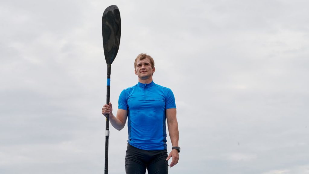 Kayak Instructors with paddle in hand