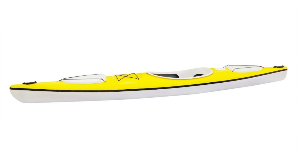 A new fiberglass kayak
