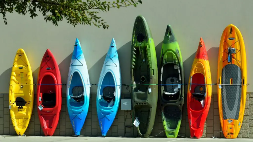 Types of kayaks