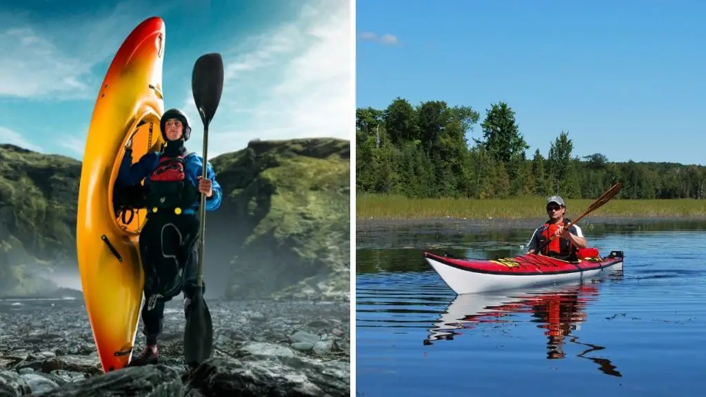 Whitewater Kayaking and Lake Kayaking
