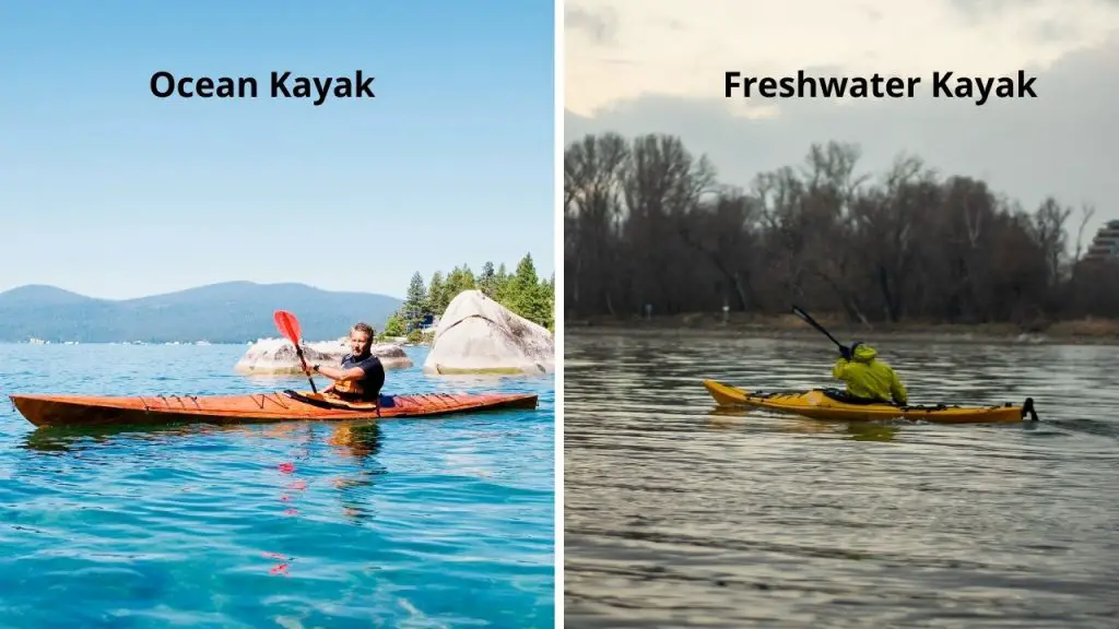 Ocean and Freshwater Kayak